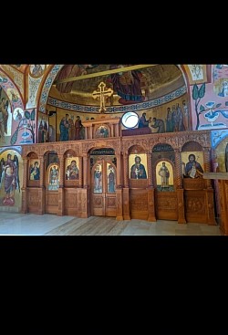 детаљ царских двери са позлатом