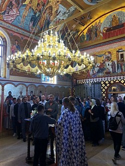 саборна литургија у храму светог архангела гаврила