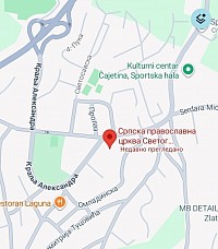 Адреса цркве Архангела Гаврила Чајетина