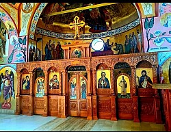 детаљ царских двери са позлатом