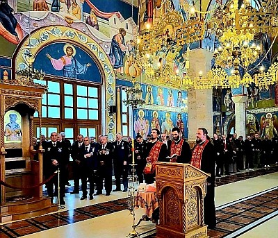 Парастос страдалим припадницима Посебне јединице полиције на Златибору у храму Преображења Господњег