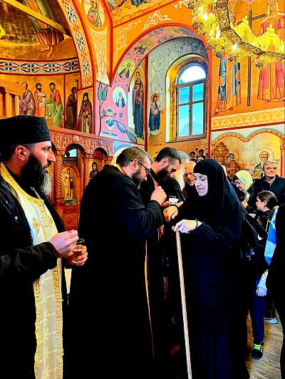 Света тајна јелеосвећења у Чајетини